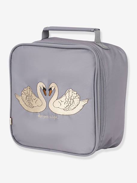 Insulated lunch bag by KONGES SLOJD blue+rose 