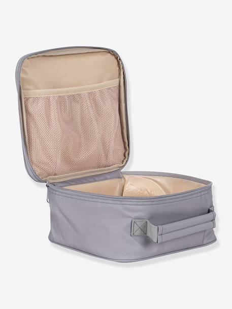 Insulated lunch bag by KONGES SLOJD blue+rose 