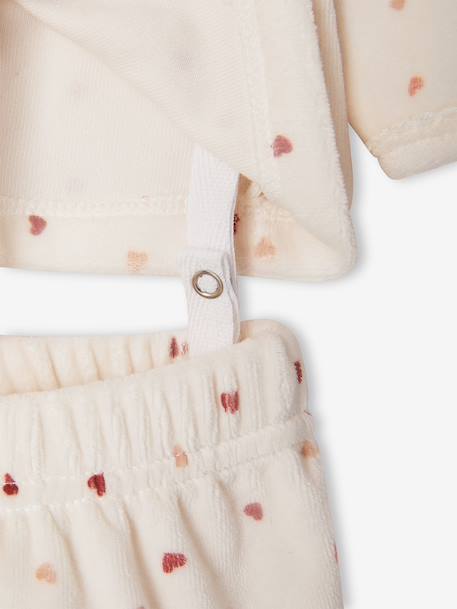 Pack of 2 pyjamas for baby rosy 