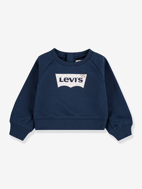Floral batwing sweatshirt by LEVI'S navy blue 