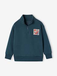 Boys-Sweatshirt with trucker collar for boys