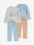 Pack of 2 pyjamas for boys crystal blue 