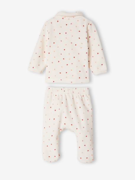 Pack of 2 pyjamas for baby rosy 