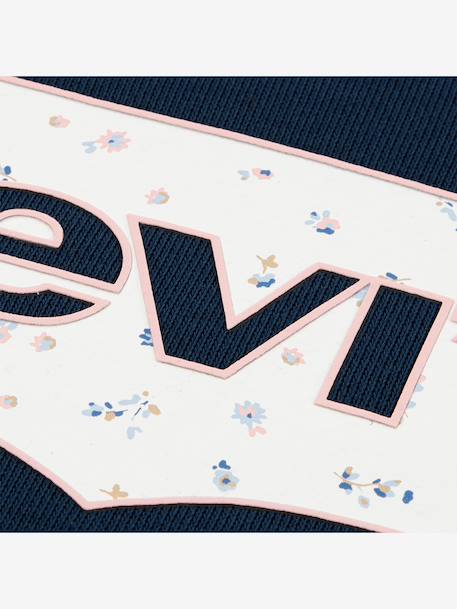Floral batwing sweatshirt by LEVI'S navy blue 