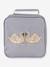 Insulated lunch bag by KONGES SLOJD blue+rose 