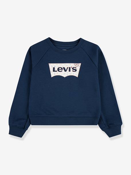Floral batwing sweatshirt by LEVI'S navy blue 