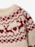 Long-sleeved jumper for baby girls vanilla 