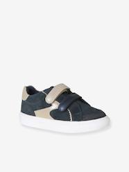 Shoes-Hook-and-Loop Leather Trainers for Children, Designed for Autonomy 