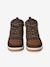 High Top Lace-Up Trainers with Zip, for Boys brown 
