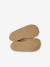 Soft Leather Boots, Zipped & Elasticated beige+camel+navy blue 