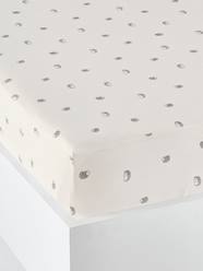 Bedding & Decor-Baby Bedding-Fitted Sheet for Babies, Organic Collection, LOVELY NATURE Theme