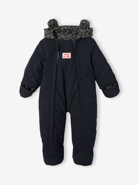 Reversible snowsuit khaki 