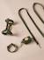 Dog walking set khaki 