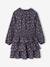 Dress and gilet set for girls slate blue 