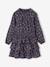 Dress and gilet set for girls slate blue 