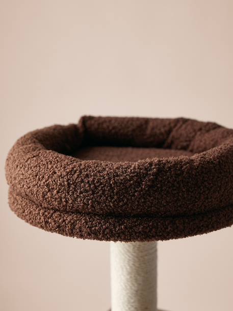 Wooden cat tree chocolate 