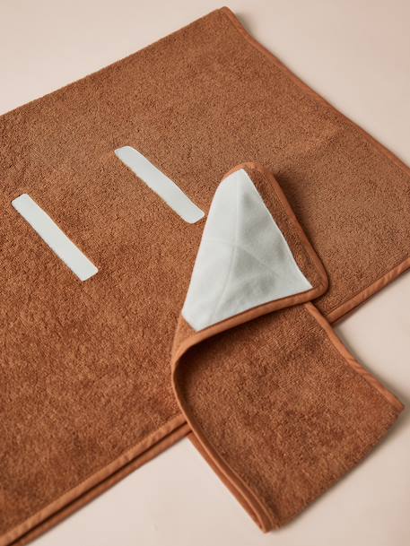 Dog cotton bath cape cappuccino 