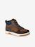 High Top Lace-Up Trainers with Zip, for Boys brown 
