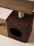 Wooden cat tree chocolate 