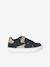 Trainers with Leather Hook-&-Loop Straps for Children ecru+navy blue+printed white+set white 