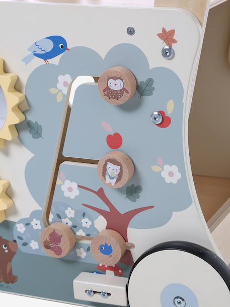 FSC 100% wooden pushchair by HAPPY FOREST wood 