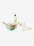 FSC 100% wooden salad set with spinner ecru 