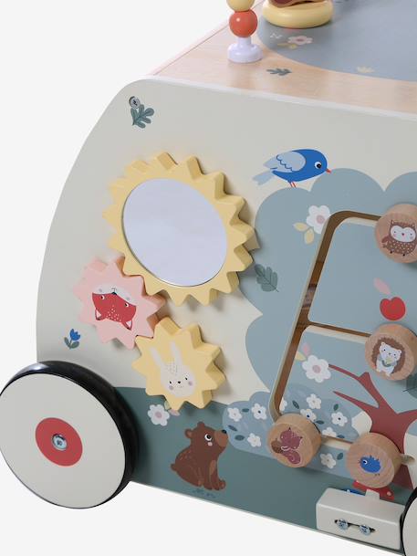 FSC 100% wooden pushchair by HAPPY FOREST wood 
