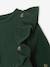 Muslin dress for baby girls green 