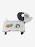 FSC® wooden Tanzania elephant ride-on toy grey 