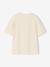 Short-sleeved T-shirt for boys ecru 