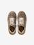 Pair of girls leather trainers beige+brown 