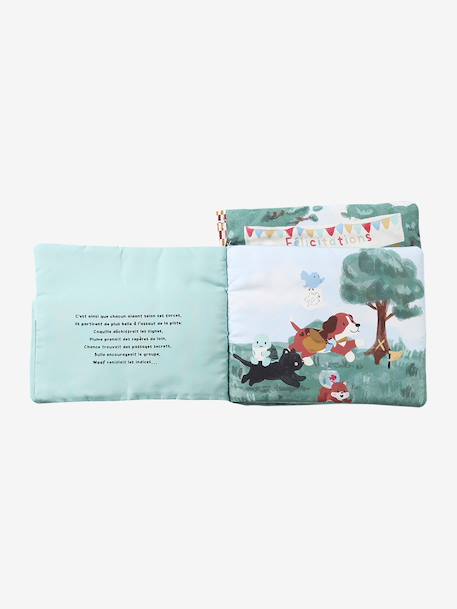 Big Family story book green 