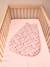 Sleeveless cotton gauze baby sleep bag printed pink 