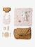 Changing Bag & Accessories in FSC® 100% Wood, PETITES FLEURS caramel 