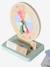 FSC 100% wooden learning clock wood 