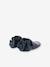 Goldy Cat Soft Soles Booties, by ROBEEZ© Dark Blue 