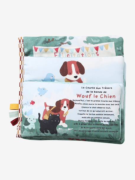 Big Family story book green 