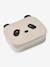 Lunch Box Panda printed white 