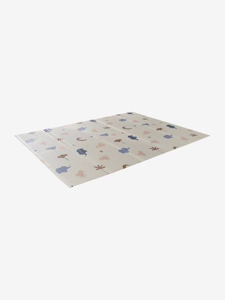 Large, Foldable Activity Mat beige+ecru+green+multicoloured+rose+yellow 