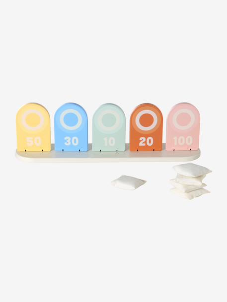 FSC 100% wooden bean bag toss game multicoloured 