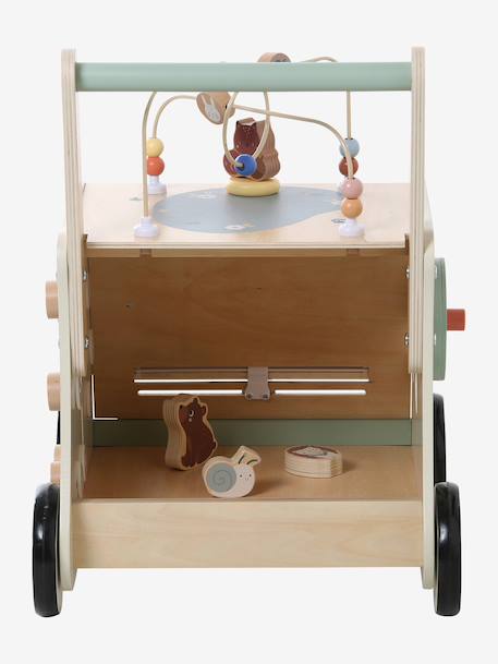 FSC 100% wooden pushchair by HAPPY FOREST wood 