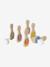 FSC 100% wooden skittles game multicoloured 