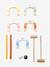 FSC 100% wooden croquet set multicoloured 