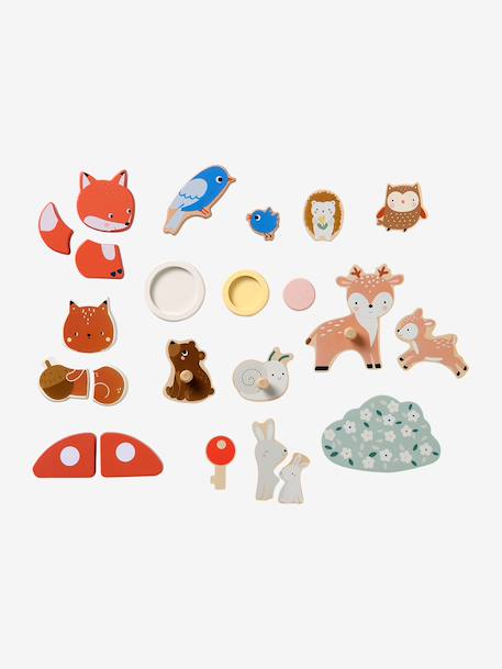 FSC 100% wooden multi-puzzle board by HAPPY FOREST wood 