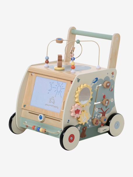 FSC 100% wooden pushchair by HAPPY FOREST wood 
