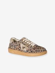 Shoes-Pair of girls leather trainers