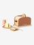 FSC 100% wooden toaster caramel 