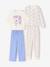 Pack of 2 pyjamas for girls beige 