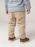 Lined Twill Trousers for Baby Boys beige+Dark Blue+GREEN MEDIUM SOLID+pecan nut 