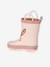 Printed Wellies for Toddlers beige+printed blue 